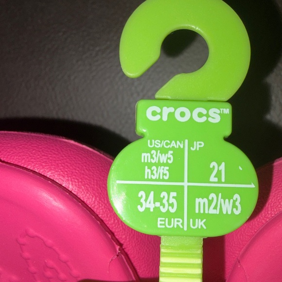 🌴Crocs Classic Crush Sandal Size W5 / M3 - Picture 3 of 8